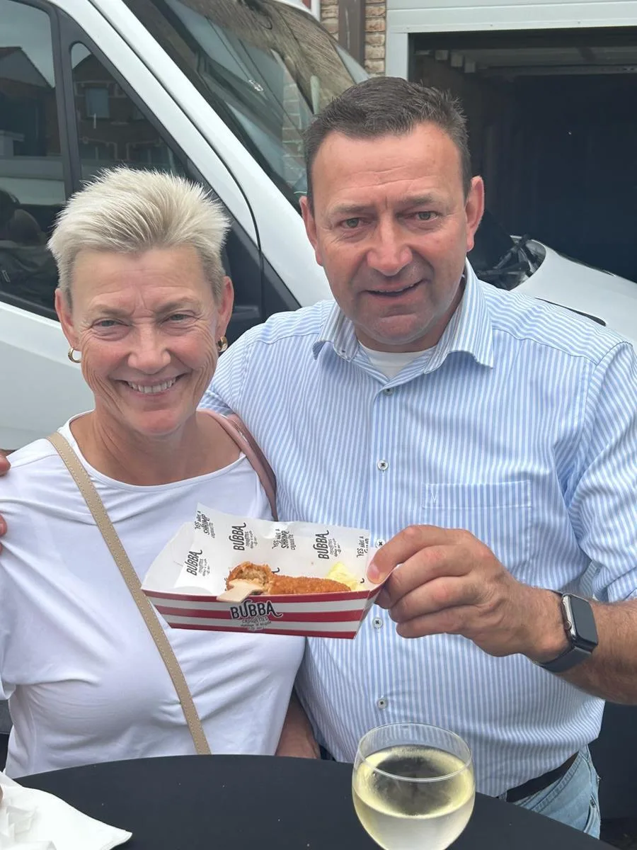 Pascal 'Pascy' Monette (57) en Carla Vansimsen (60)