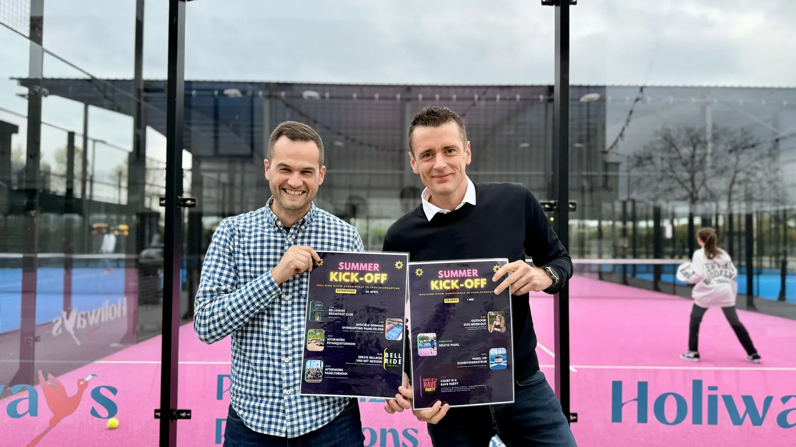 Summer Kick-Off Belleheide: padel-rave met Andy Peelman