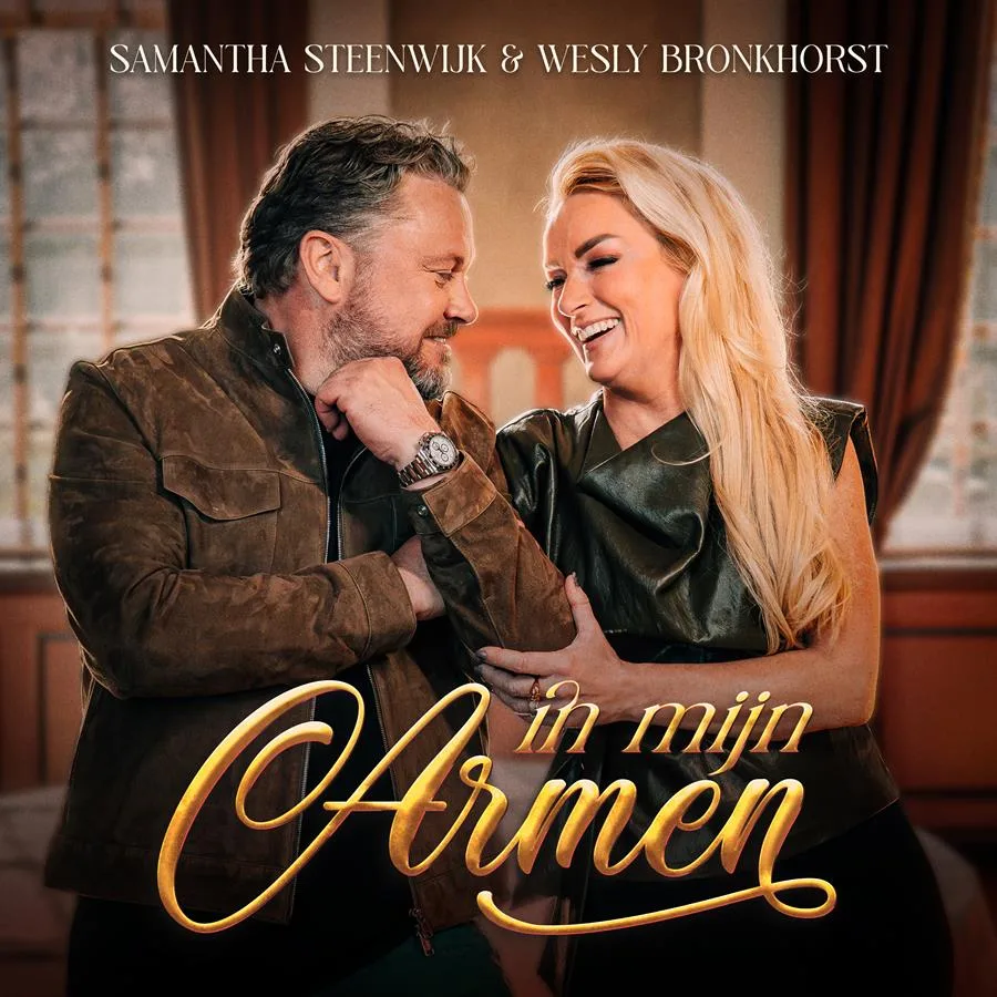 Samantha Steenwijk en Wesly Bronkhorst: duet 'In Mijn Armen'