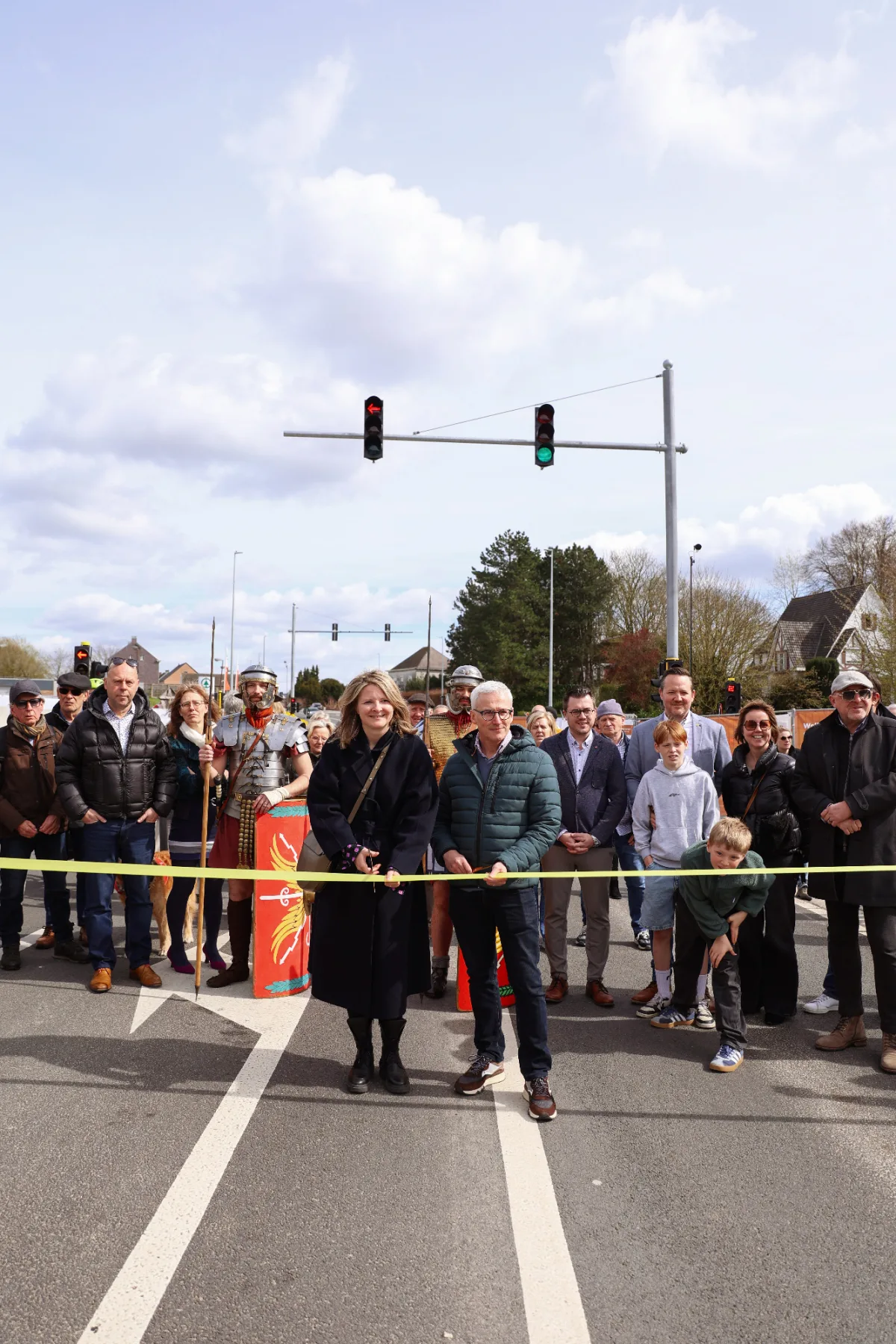 Provinciebaan Velzeke: feestelijke opening na anderhalf jaar werken