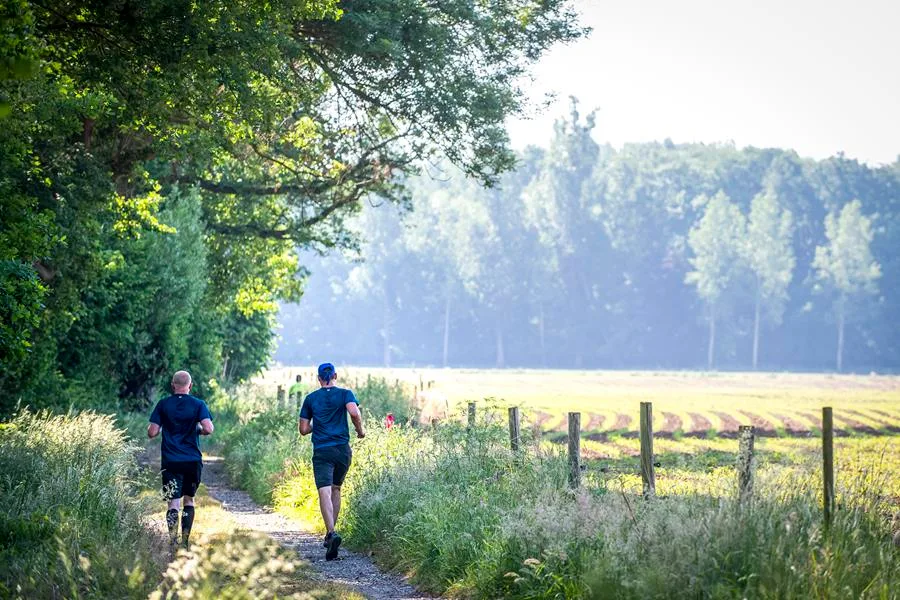 Bloesemtrail 2 mannen