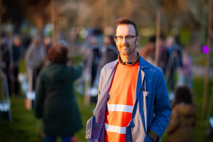 Lumineus festival bezoekers interactieve kunst