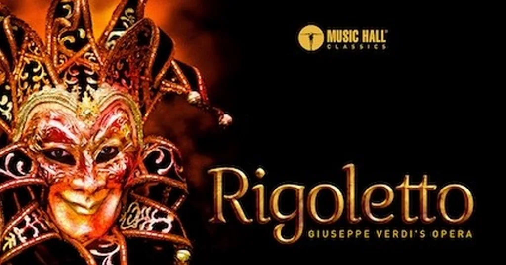 Aankondiging Rigoletto Verdis Opera