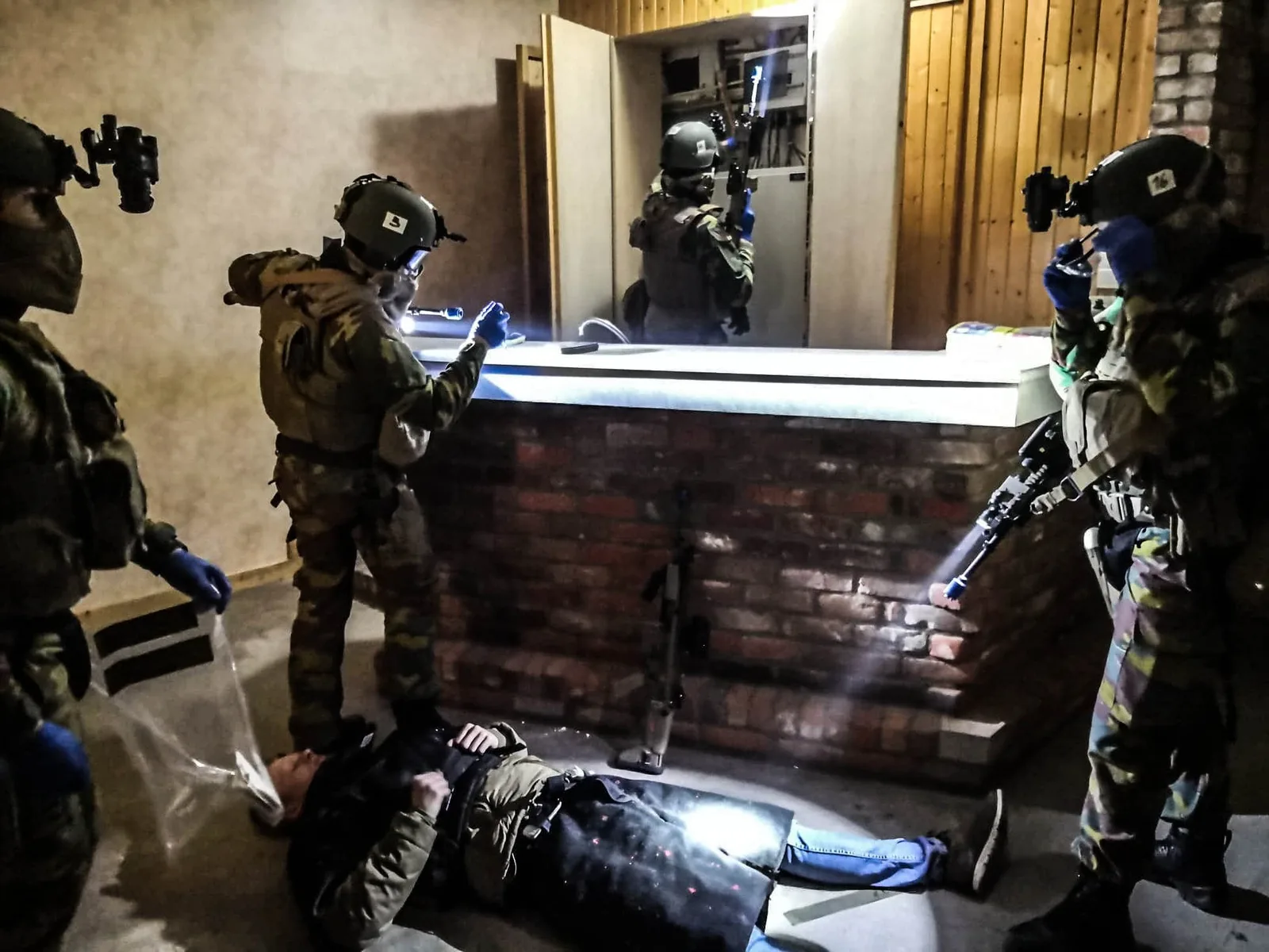 Para’s trainen in het Oost-Vlaamse ATCC