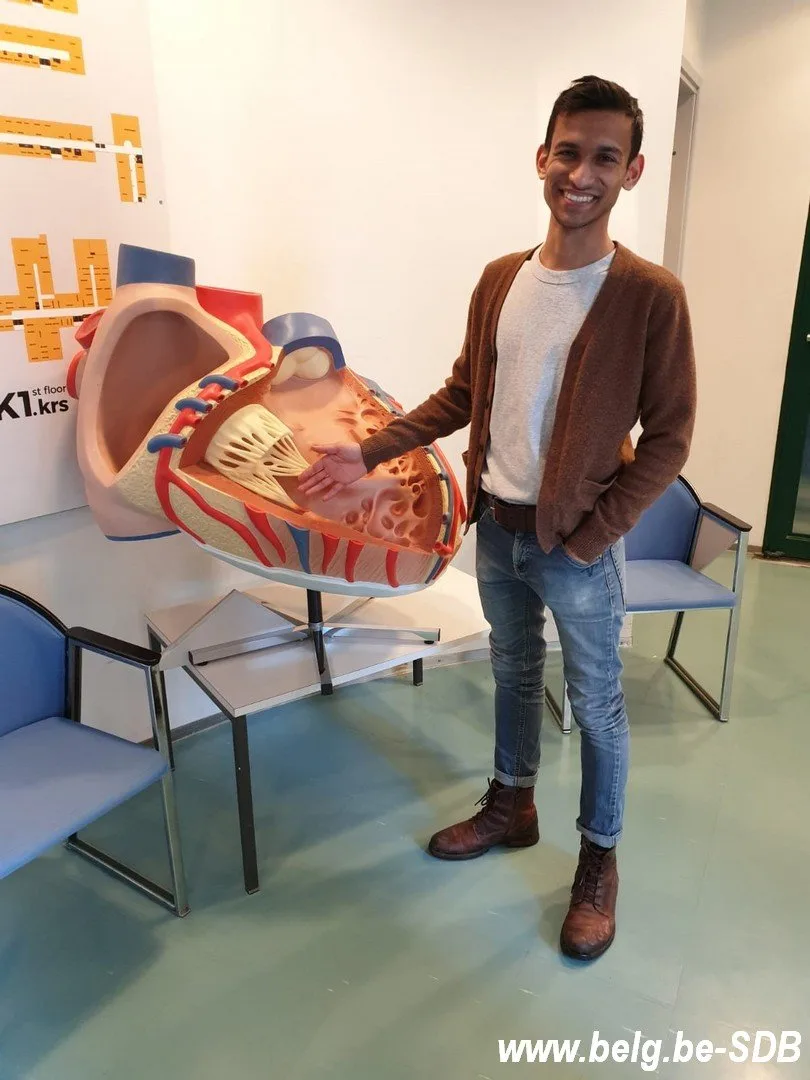 Dilbeeks student verpleger Senne op stage in Kotka, Finland