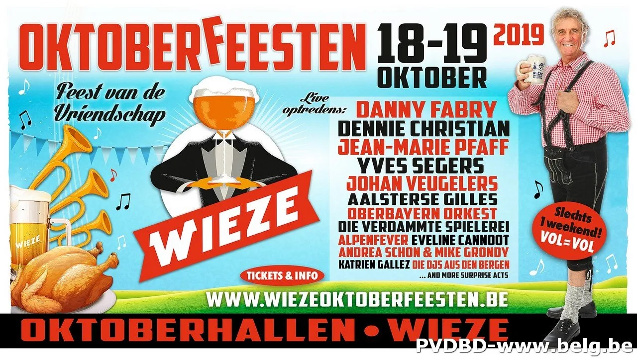 Affiche oktoberfeesten 2019