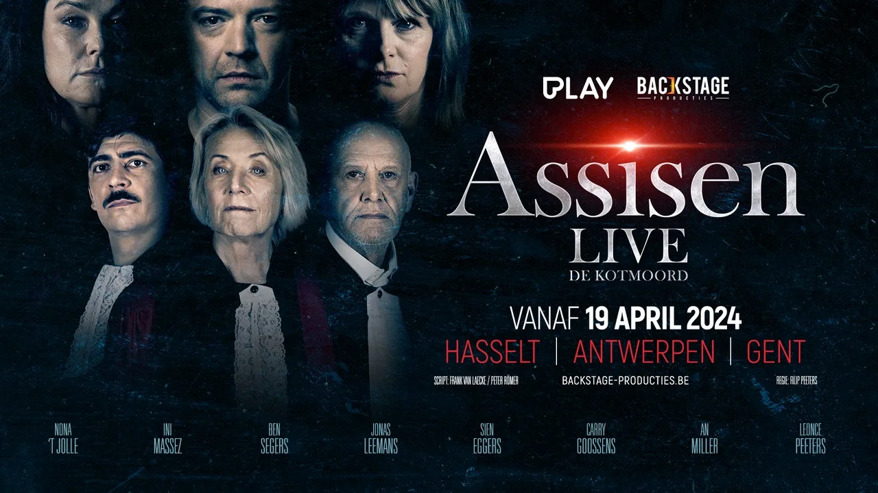 Backstage Producties maakt namen bekend voor theaterstuk ASSISEN LIVE.
