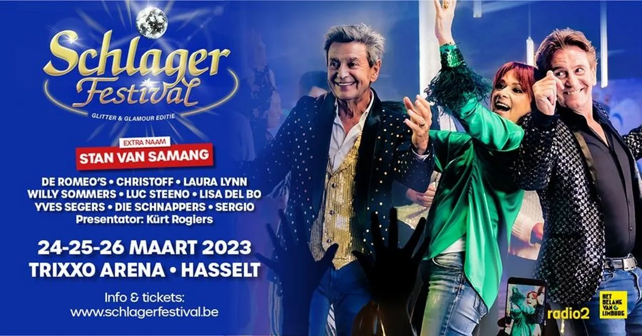 Schlagerfestival (16e), glitter, glamour, dragqueens