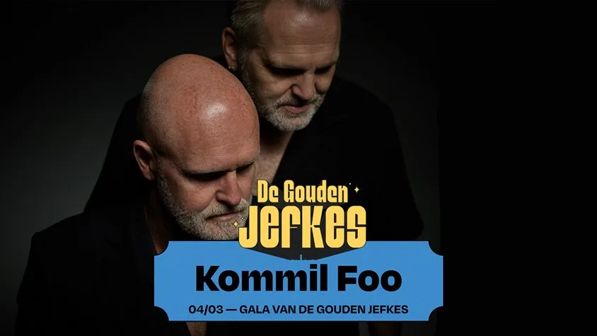 Kommil Foo krijgt Lifetime Achievement Award op Gala van de Gouden Jefkes
