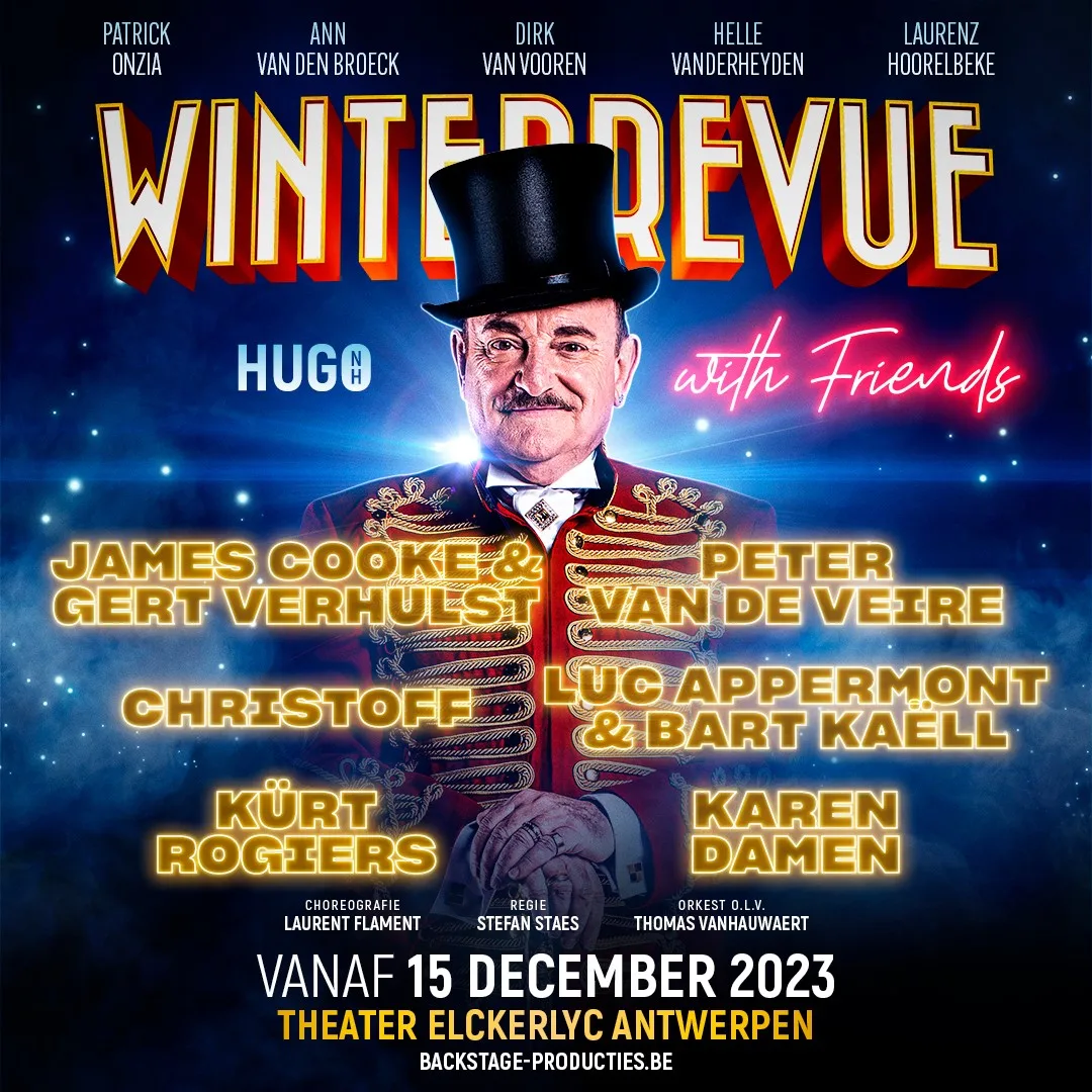 Vlaamse showbizz repeteert voor Winterrevue