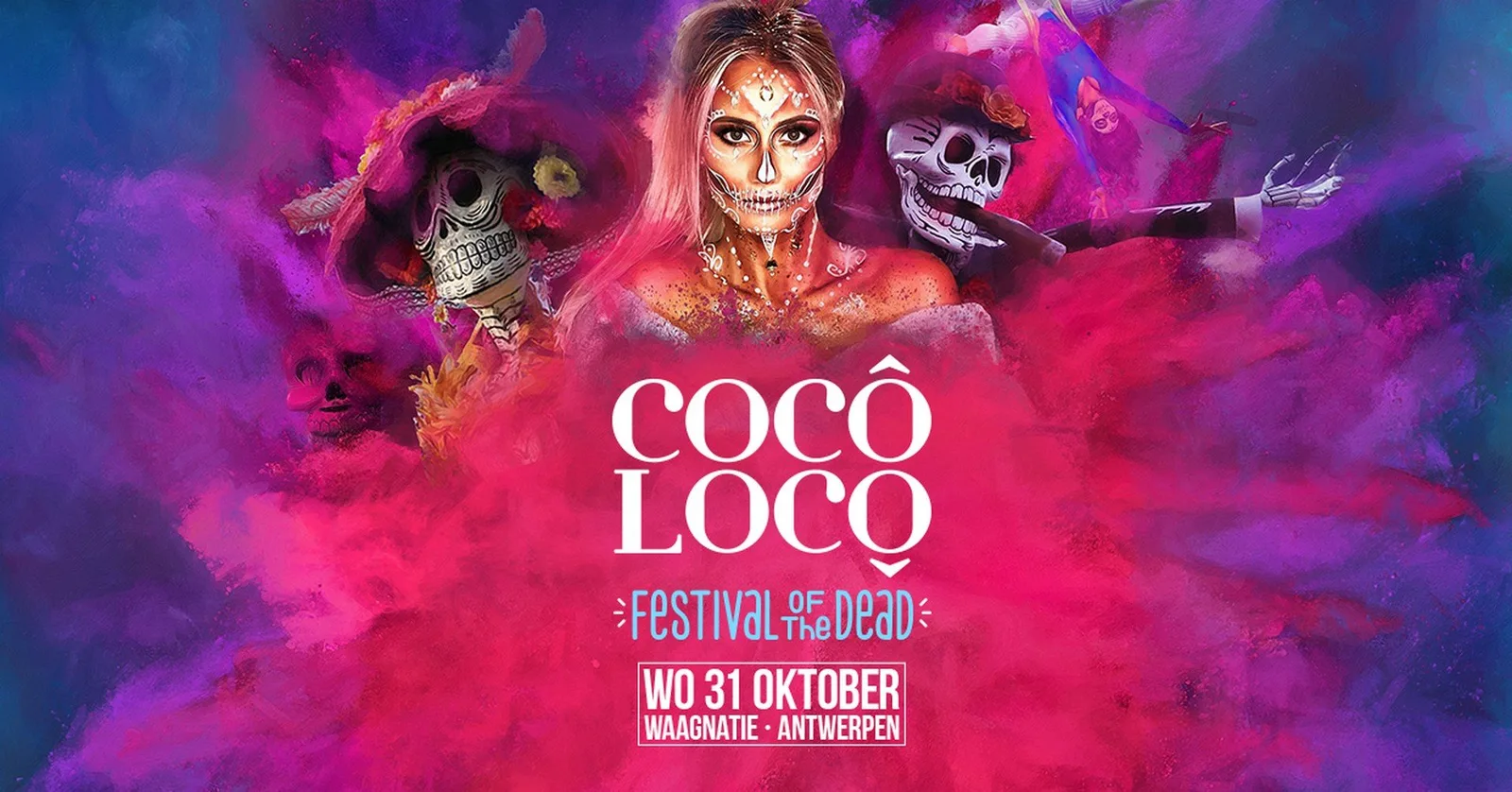 Cocô Locô – het festival van de doden komt naar Antwerpen