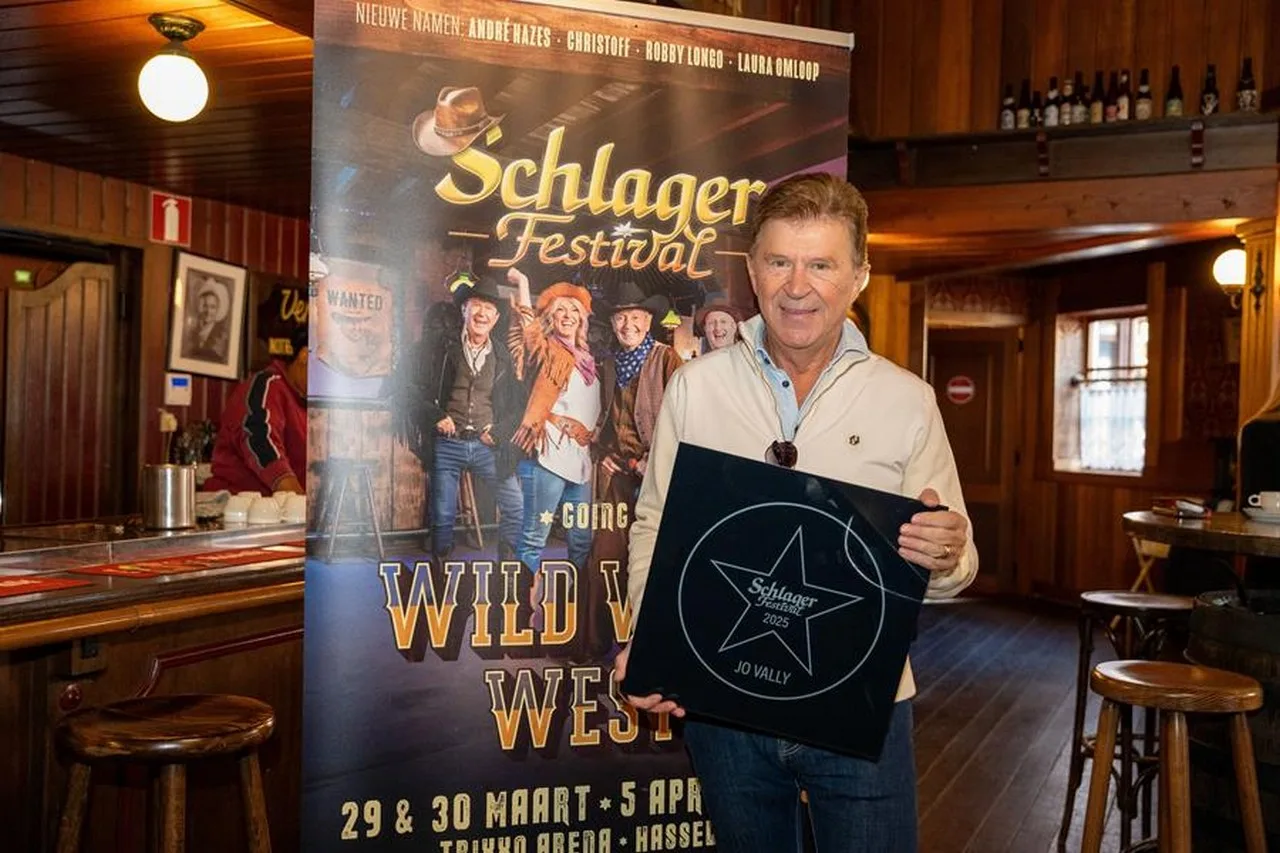 Jo Vally krijgt schlagerfestival-ster, André Hazes, Christoff, countryzanger Robby Longo en Laura Omloop werden toegevoegd aan de line-up