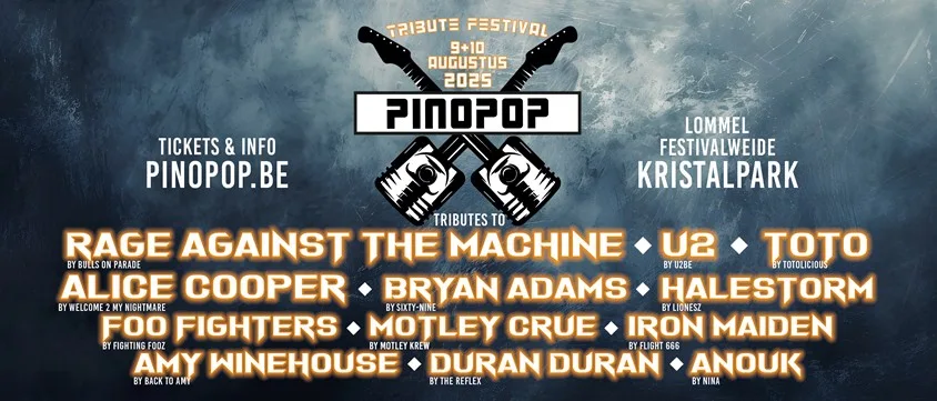 Pinopop 5e editie camping en VIP reeds uitverkocht
