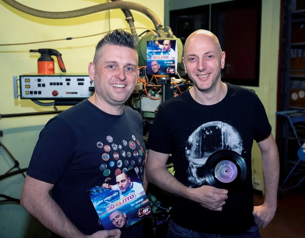 DJ Jan Vervloet en DJ Ward