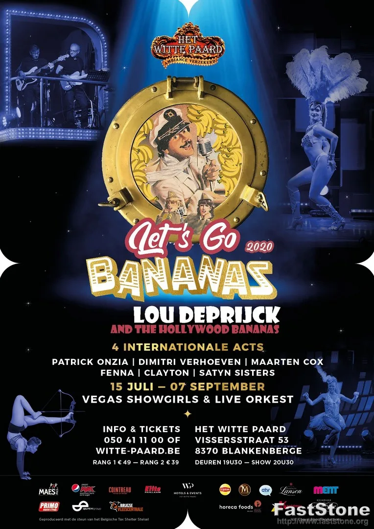 Affiche Lets go Bananas 2020