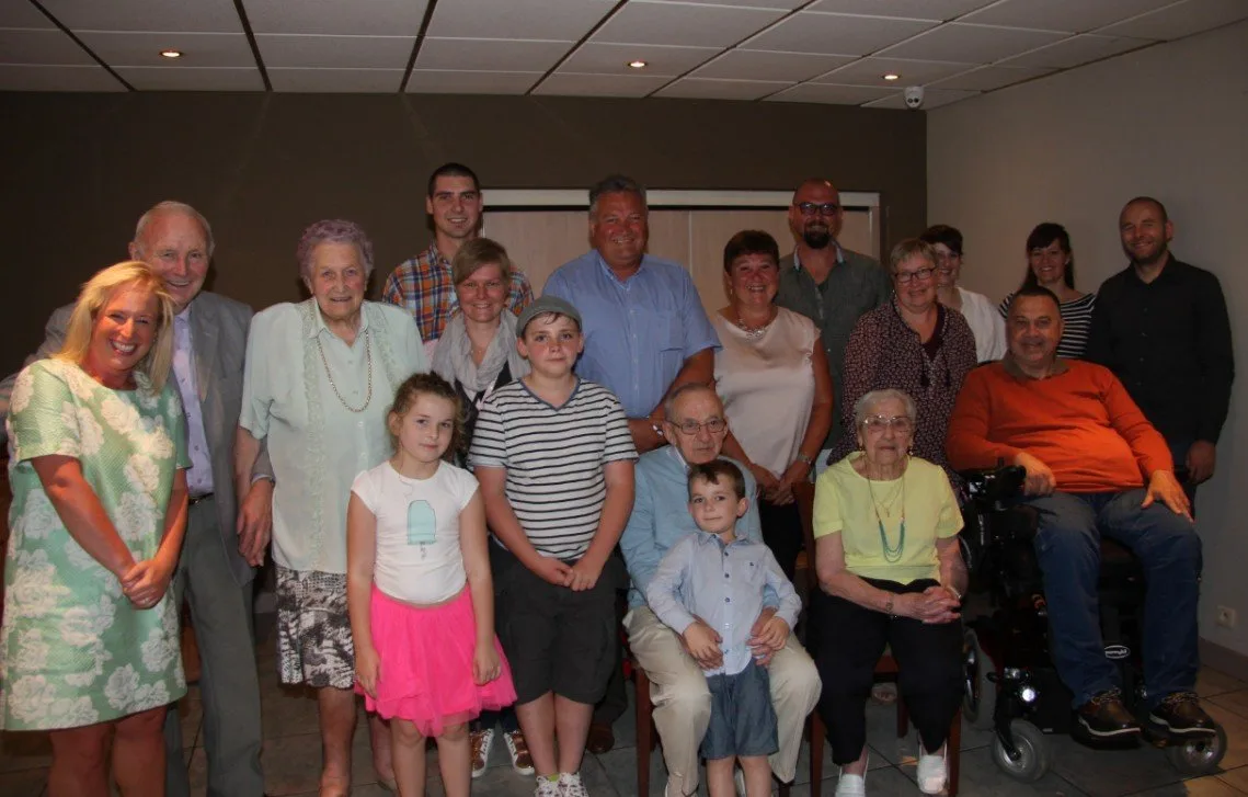 Platina voor Gustaaf en Clara en Renaat en Simmone uit Aalst