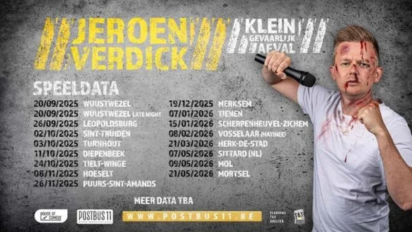 Jeroen Verdick Klein Gevaarlijk Afval speeldata