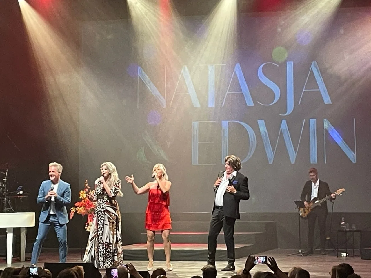 Natasja en Edwin zorgden voor sfeer