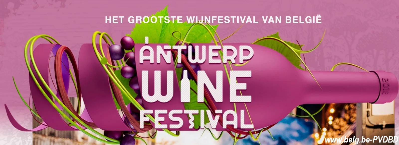 Rollende tonnen, wijnstampers en de beste wijnen vanaf vandaag het gratis 3-daags Antwerp Wine Festival!