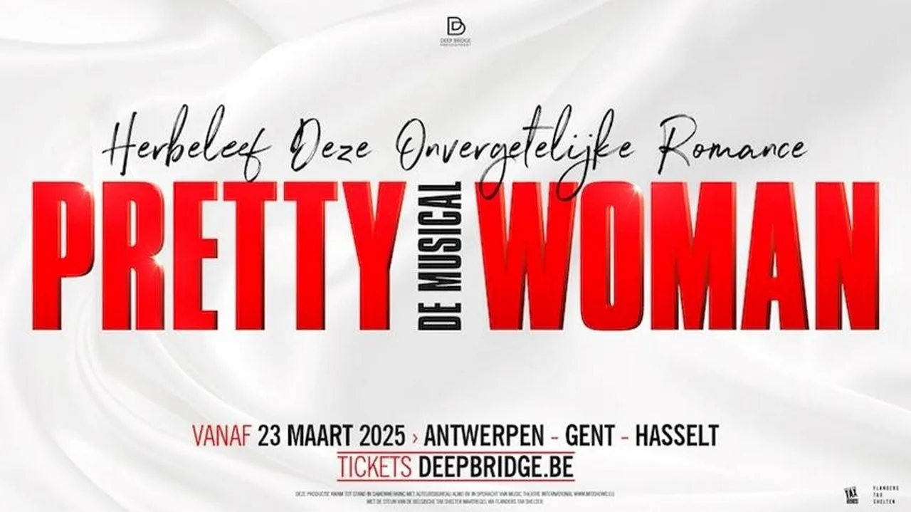 ‘Pretty Woman de Musical voor het eerst naar Vlaanderen