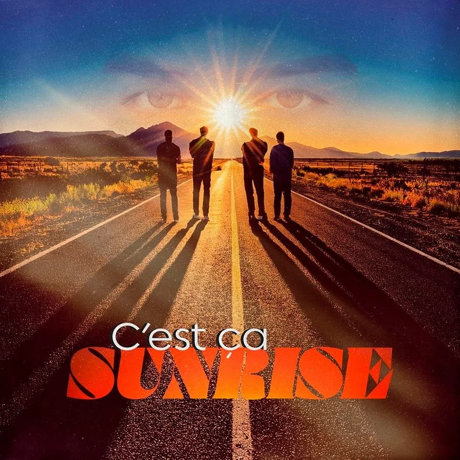 C'est Ça een Gentse band stelt hun eerste single ‘Sunrise' voor