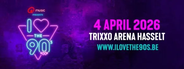 aankondiging I Love The 90's 2026