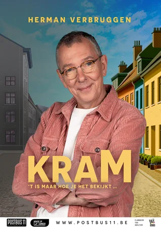 Herman Verbruggen krijgt staande ovatie bij première van zijn eerste zaalshow ‘kraM’
