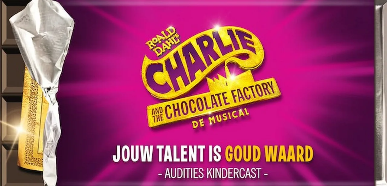 Willy Wonka zoekt kindercast