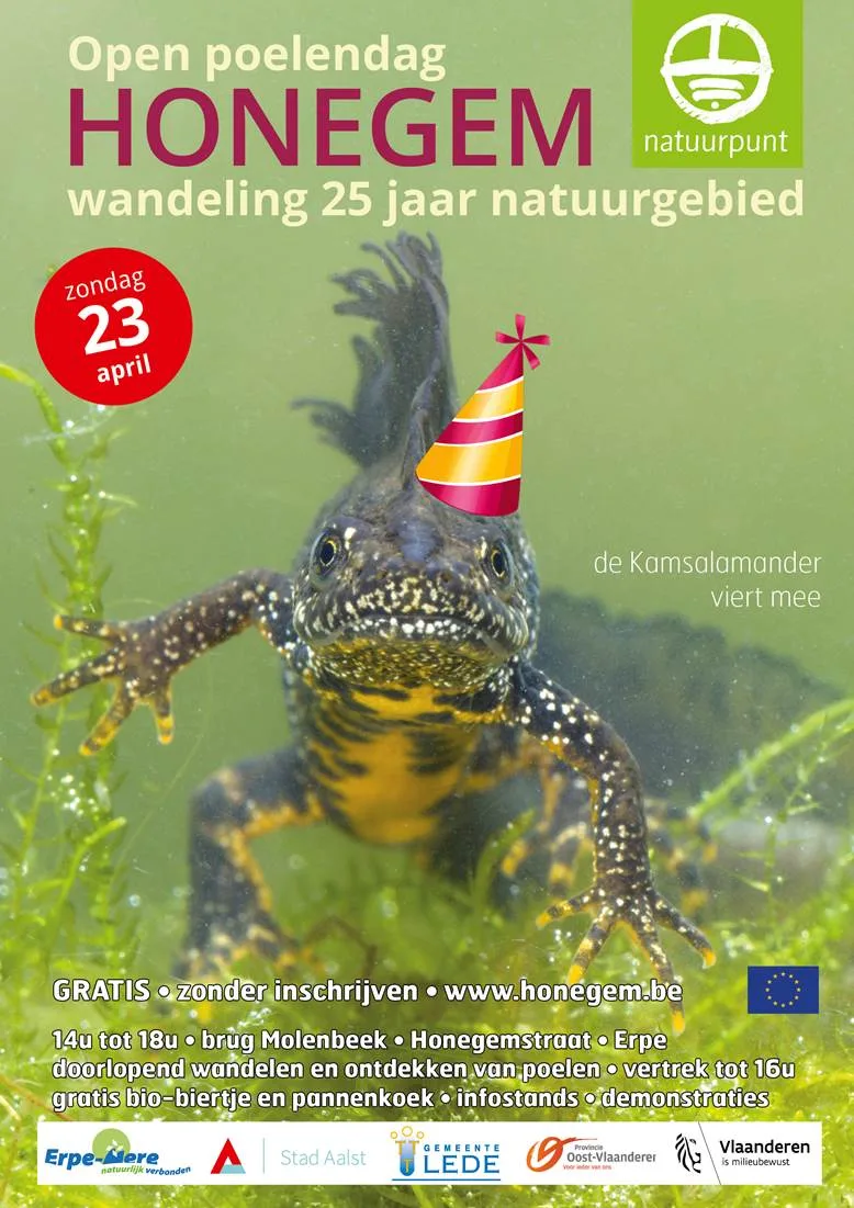 Natuurgebied Honegem bestaat 25 jaar