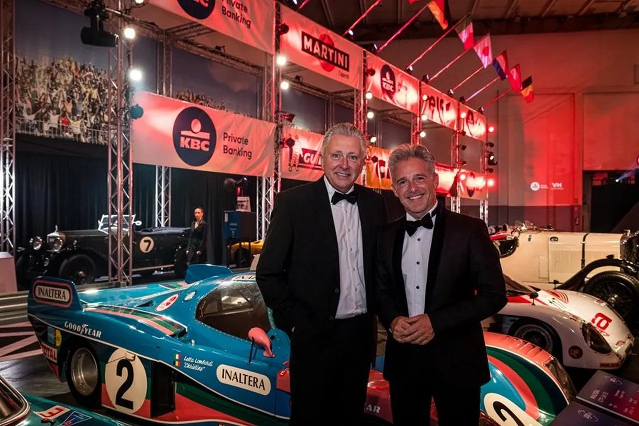 Dany Verstraeten en zanger Christoff op interclassics