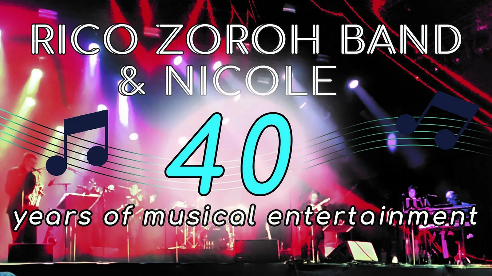 De Rico Zoroh Band & Nicole vieren volgend jaar 40 jaar op de planken!