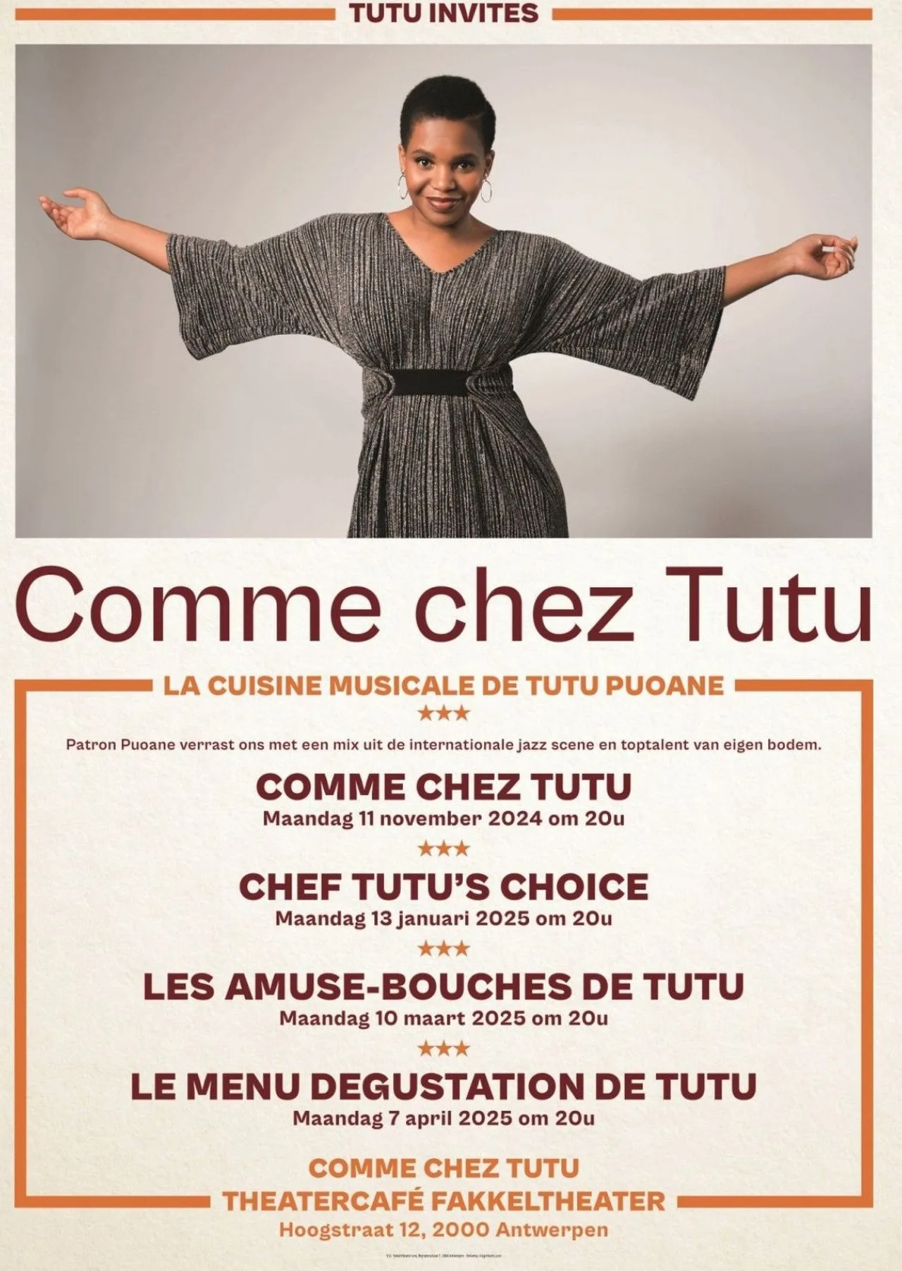 Tutu Invetes Het Fakkeltheater stelt een nieuw muzikaal project voor