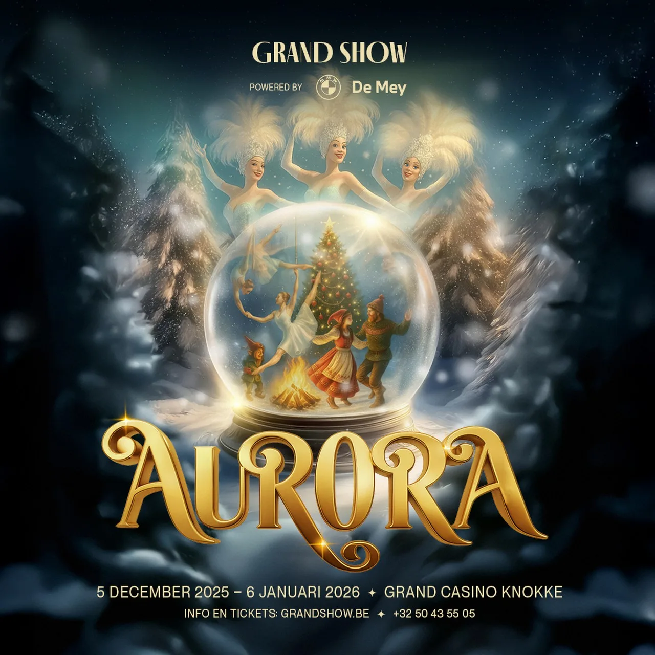 AURORA brengt Scandinavische wintershow naar Knokke-Heist