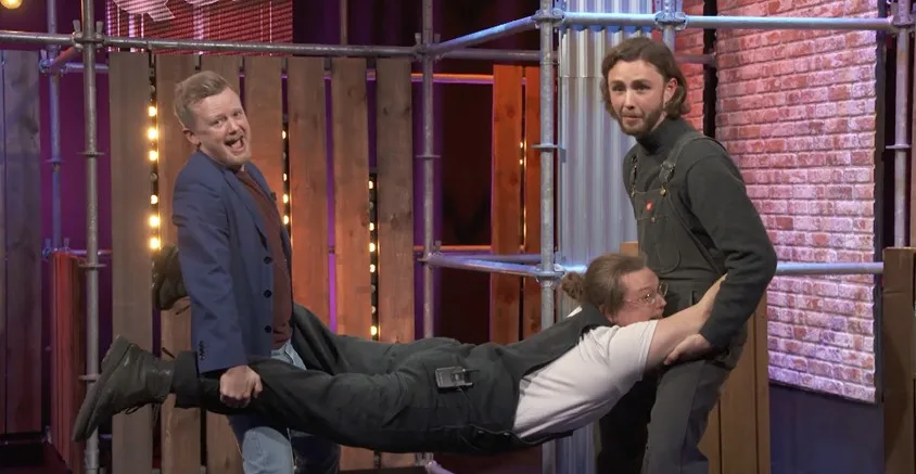 The Big Verdick Quiz dicht bij Jamie én Bisou award