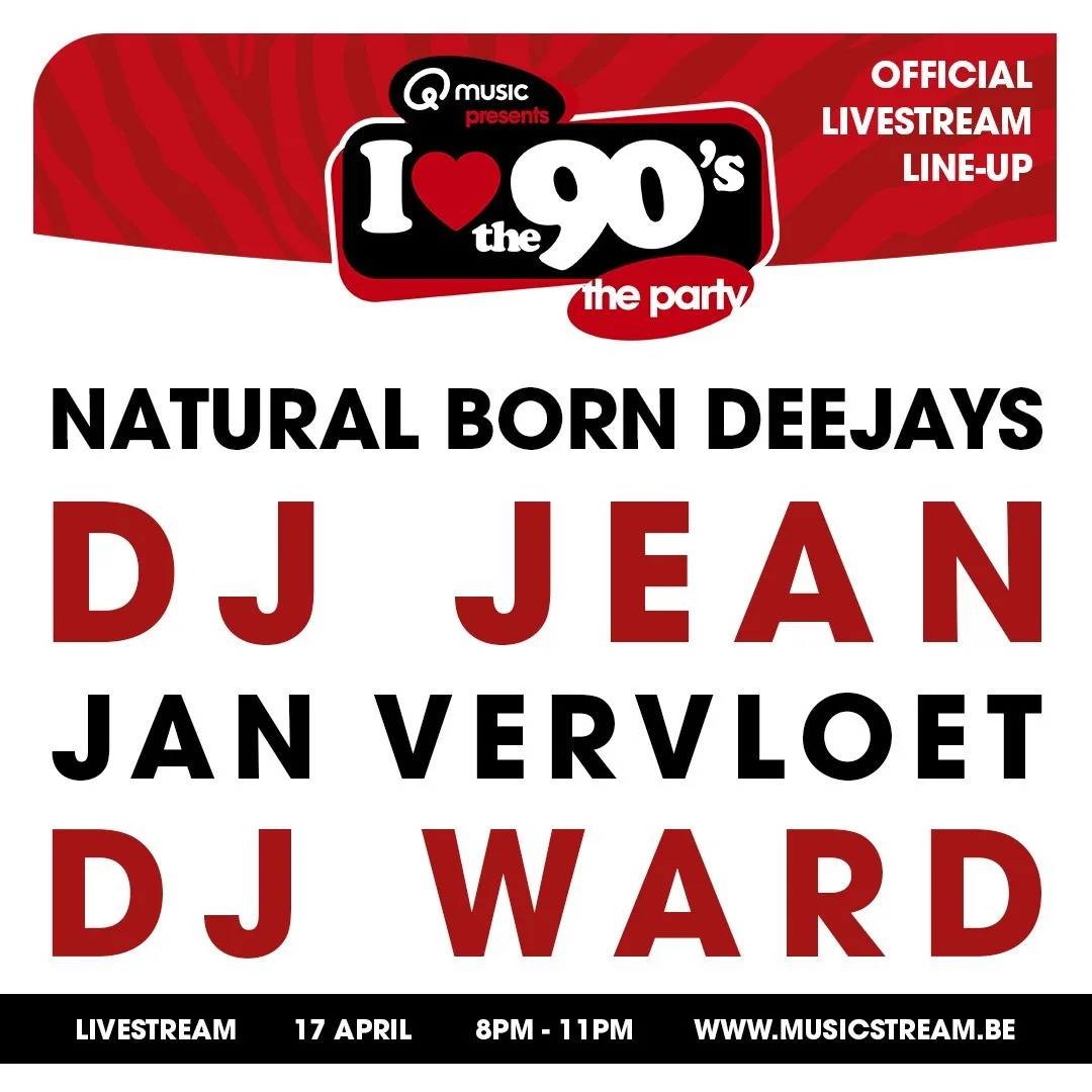 ‘I love the 90’s’-livestream morgen met toffe prijzen