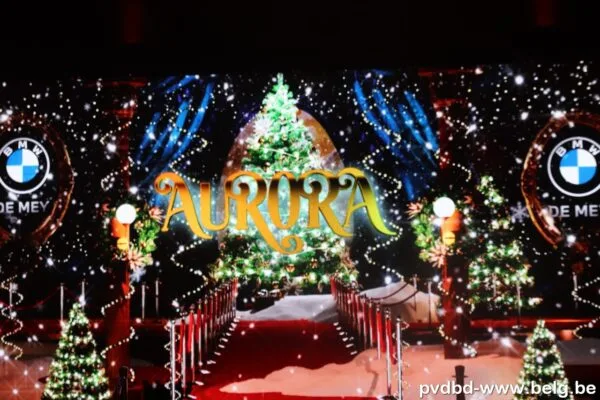 Aurora fotoachtergrond