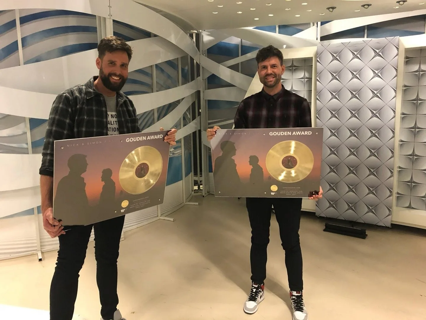 Nick en Simon behalen goud met hun recente album