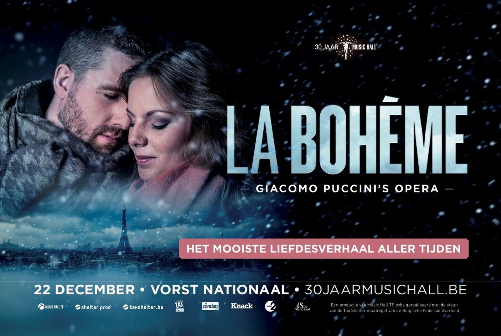 Music Hall Classics presenteert de arenaversie van Puccini ‘La Bohème'