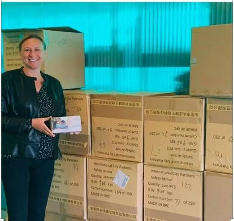 Zelfbouwpakket maar ook gratis mondmaskers in Blankenberge (update)