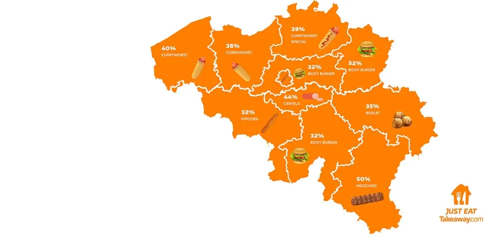 Vlamingen en Walen over frituursnacks en sauzen