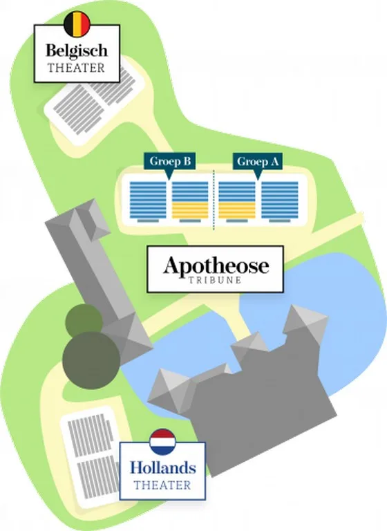 Plattegrond Musical 1830