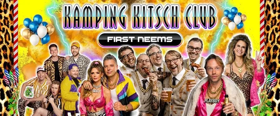 Regi en Nathalie Meskens voor het eerst op Kamping Kitsch Club!