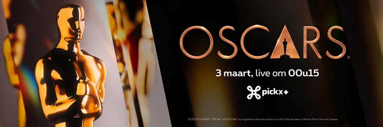 Proximus presenteert: de 97e Academy Awards exclusief op Pickx+