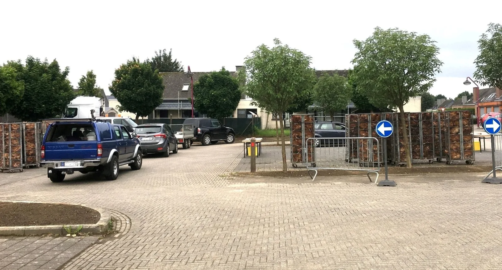 In Haaltert waren ze er als de kippen bij