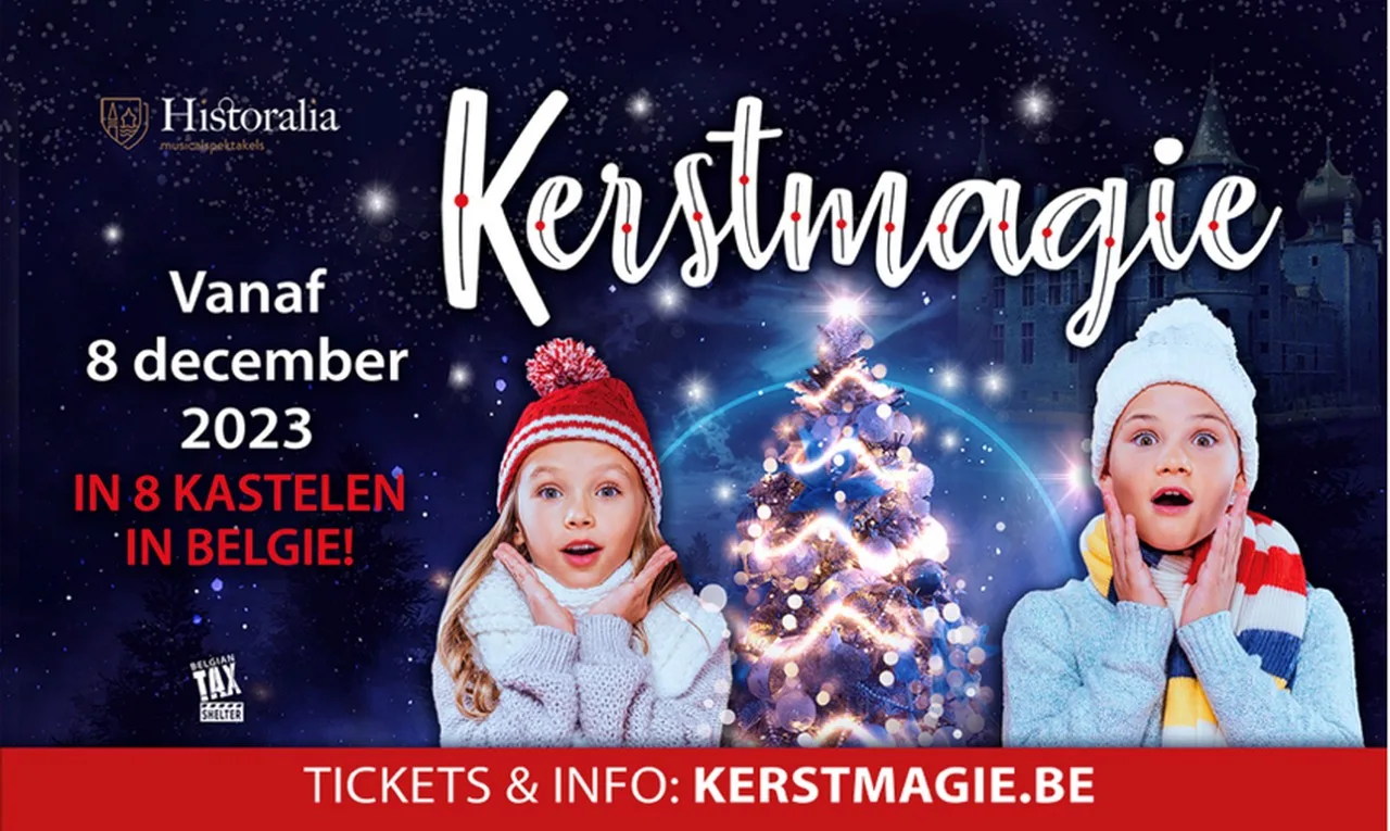 Kerstmagie opnieuw in 8 Belgische kastelen