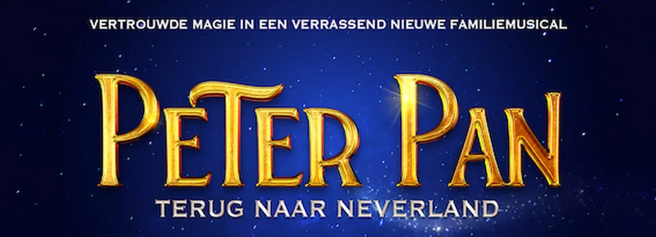 Peter Pan familiemusical kleurt eindejaar 2024