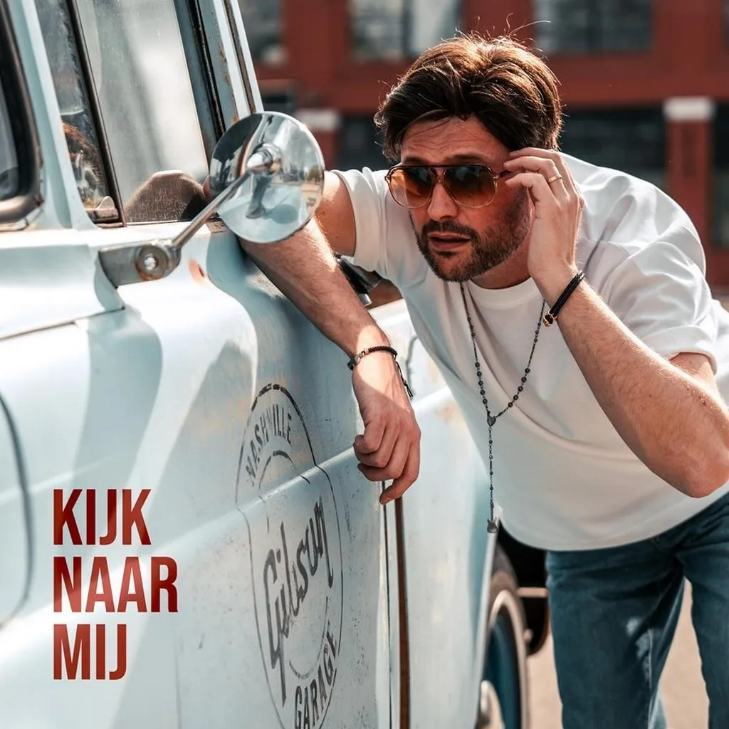 David Vandyck, met nieuwe single ‘Kijk Naar Mij'