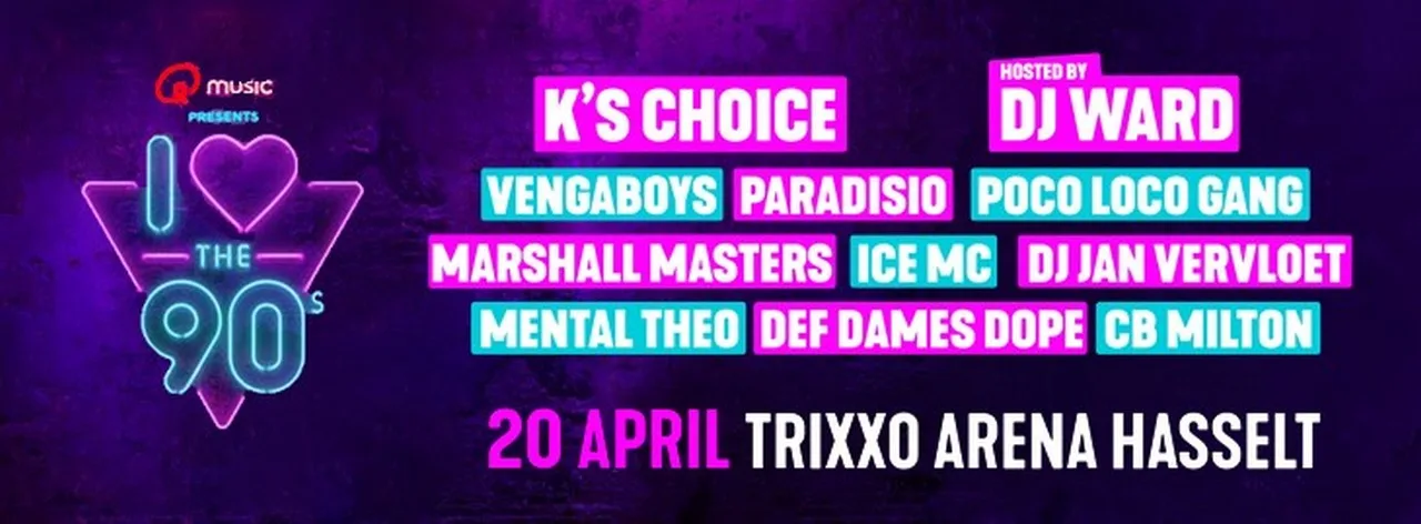 Drie legendarische dj’s doen iconische Limburgse clubs herleven op I love the 90s – The party