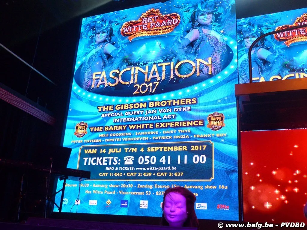 Witte Paard Blankenberge klaar voor Fascination zomershow