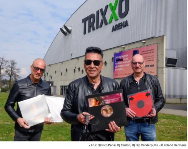 Drie d.j's op I Love The 90's